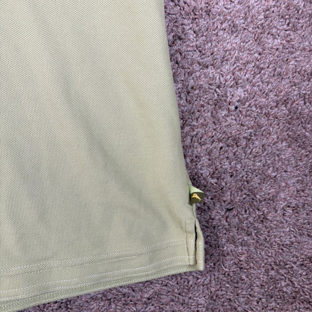 Tommy Bahama Mens Polo Shirt XL Palm Tree Logo Short Sleeve Supima‎ Cotton Golf - Picture 3 of 9